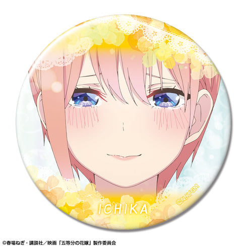 『五等分の花嫁』缶バッジ デザイン11(中野一花/K)【202501再販】